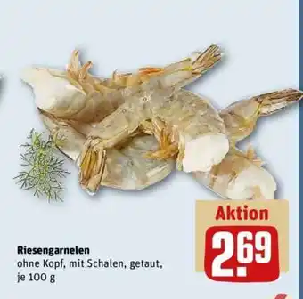 REWE Riesengarnelen Angebot