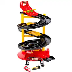 Netto Marken-Discount BRIO Spielfahrzeug Rennbahn-Turm mit zwei Rennwagen Angebot