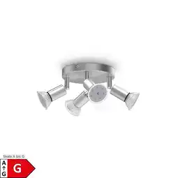 Netto Marken-Discount LED LED Spotleuchte, matt-nickel, 4xLED/GU10/3W, matt-nickel, 2xLED/GU10/3W Angebot