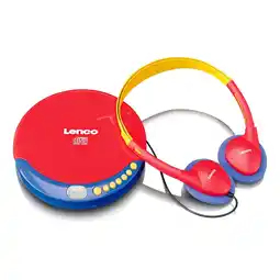 Netto Marken-Discount Vorverkauf: Lenco CD-021KIDS Portabler Kids CD-Player mit Ladefunktion und Akku Angebot