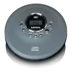 Netto Marken-Discount Lenco CD-400GY Portabler CD-Player mit DAB+ Radio, Anti-Shock-Funktion und Lithium-Akku Angebot