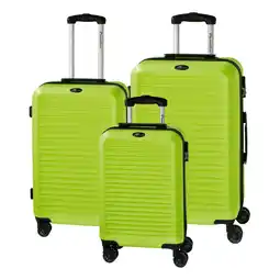 Netto Marken-Discount 3-tlg. Trolley-Set Havanna 2.0, hellgrün Angebot