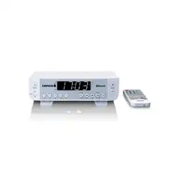 Netto Marken-Discount Lenco FM-Küchenradio mit Bluetooth , LED-Beleuchtung und Zeitschaltuhr Weiß Angebot