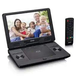 Netto Marken-Discount Lenco tragbarer 11,5 Bluray-DVD-Player Schwarz Angebot