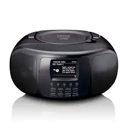 Netto Marken-Discount Lenco Tragbares Internetradio mit DAB+/FM, Bluetooth , CD-Player und großem LCD-Farbdisplay Schwarz Angebot