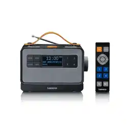 Netto Marken-Discount Lenco Tragbares FM/DAB+ Radio mit großen Tasten und Easy Mode Funktion Schwarz Angebot