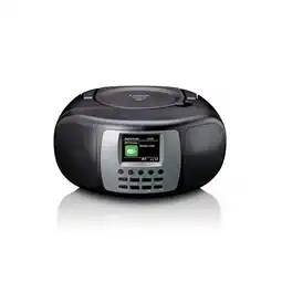 Netto Marken-Discount Lenco Tragbares DAB+/FM-Radio mit Bluetooth CD-Player und großem LCD-Farbdisplay Schwarz Angebot