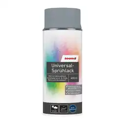 toom Baumarkt toom Universal-Sprühlack 'Stadtgeflüster' silbergrau glänzend 400 ml Angebot