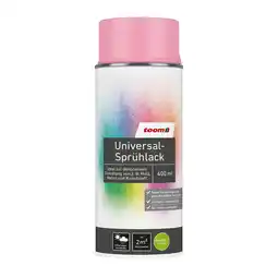 toom Baumarkt toom Universal-Sprühlack 'Flamingo' rosa seidenmatt 400 ml Angebot