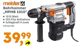 Globus Baumarkt meister Bohrhammer ,,MPMB 1010" Angebot