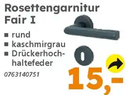 Globus Baumarkt Rosettengarnitur Fair I Angebot