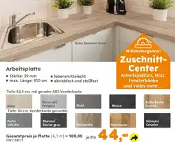 Globus Baumarkt Arbeitsplatte Angebot