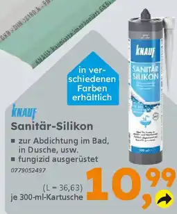 Globus Baumarkt KNAUF Sanitär-Silikon Angebot