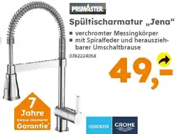 Globus Baumarkt PRIMASTER Spültischarmatur,,Jena" Angebot