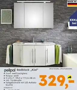 Globus Baumarkt pelipal Badblock „Kiel" Angebot