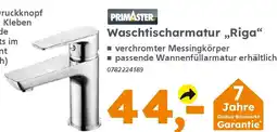 Globus Baumarkt PRIMASTER Waschtischarmatur „Riga" Angebot