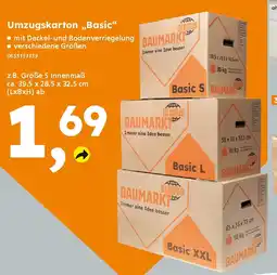 Globus Baumarkt Umzugskarton „Basic" Angebot