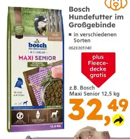 Globus Baumarkt Bosch Hundefutter im Großgebinde Angebot