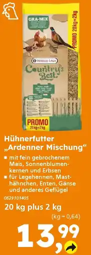 Globus Baumarkt Hühnerfutter ,,Ardenner Mischung" Angebot