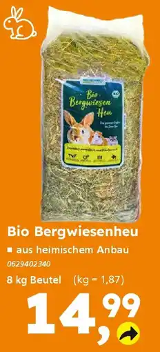 Globus Baumarkt Bio Bergwiesenheu Angebot