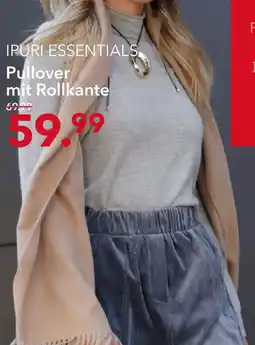 Peek & Cloppenburg Hamburg IPURI ESSENTIALS Pullover mit Rollkante Angebot