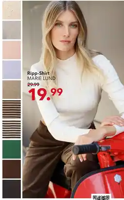 Peek & Cloppenburg Hamburg MARIE LUND Ripp-Shirt Angebot