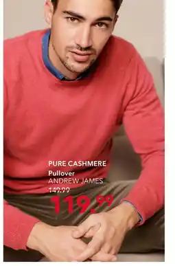 Peek & Cloppenburg Hamburg ANDREW JAMES PURE CASHMERE Pullover Angebot