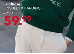 Peek & Cloppenburg Hamburg FINSHLEY & HARDING Cordhose Angebot