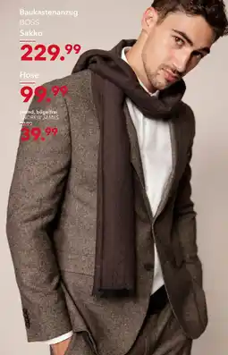 Peek & Cloppenburg Hamburg BOSS Baukastenanzug Sakko Angebot