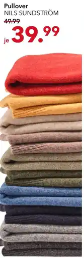 Peek & Cloppenburg Hamburg NILS SUNDSTRÖM Pullover Angebot