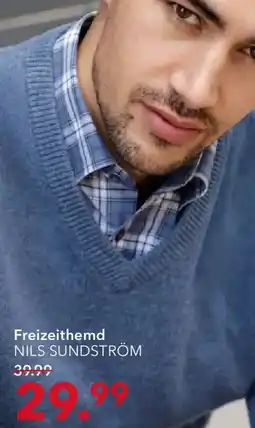 Peek & Cloppenburg Hamburg NILS SUNDSTRÖM Freizeithemd Angebot