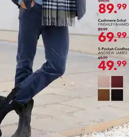 Peek & Cloppenburg Hamburg ANDREW JAMES 5-Pocket-Cordhose Angebot