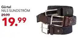 Peek & Cloppenburg Hamburg NILS SUNDSTRÖM Gürtel Angebot