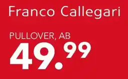 Peek & Cloppenburg Hamburg Franco Callegari PULLOVER Angebot