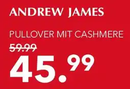 Peek & Cloppenburg Hamburg ANDREW JAMES PULLOVER MIT CASHMERE Angebot