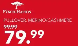 Peek & Cloppenburg Hamburg FYNCH-HATTON PULLOVER, MERINO/CASHMERE Angebot