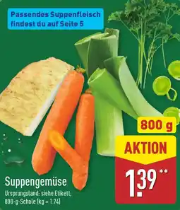 Aldi Nord Suppengemüse Angebot