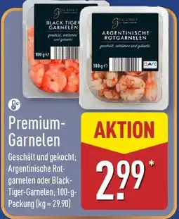 Aldi Nord GOURMET FINEST CUISINE Premium Garnelen Angebot