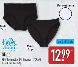 Aldi Nord Hello by Sloggi Slips Angebot