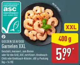 Aldi Nord GOLDEN SEAFOOD Garnelen XXL Angebot