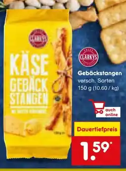 Netto Marken-Discount Clarky's Gebäckstangen Angebot