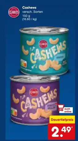 Netto Marken-Discount Clarky's Cashews Angebot