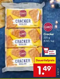 Netto Marken-Discount Clarky's Cracker Angebot