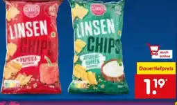 Netto Marken-Discount Clarky's Linsenchips Angebot