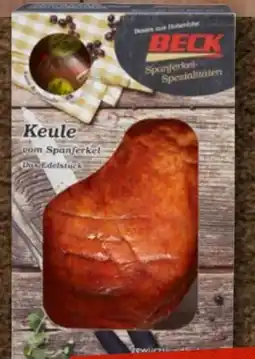nahkauf Beck Spanferkel-Keule gebraten Angebot