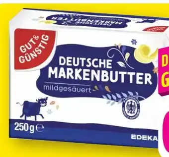 Edeka Gut & Günstig Deutsche Markenbutter Angebot