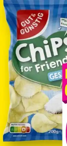 Edeka Gut & Günstig Kartoffelchips Angebot