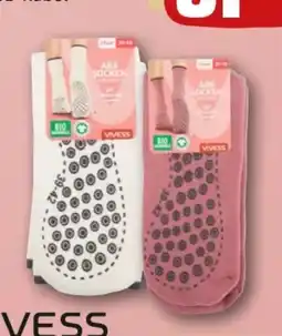 REWE Vivess Damen Home Socks mit ABS Angebot
