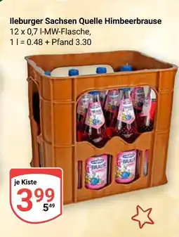 Globus Ileburger sachsen quelle himbeerbrause Angebot