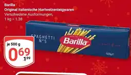Globus Barilla original italienische hartweizenteigwaren Angebot